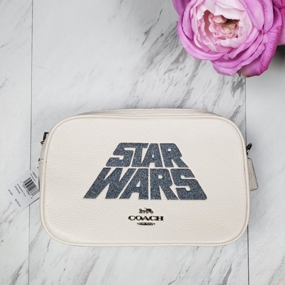 Coach Handbags - Coach Star Wars Jes Crossbody Purse  White, NWT, Authentic
